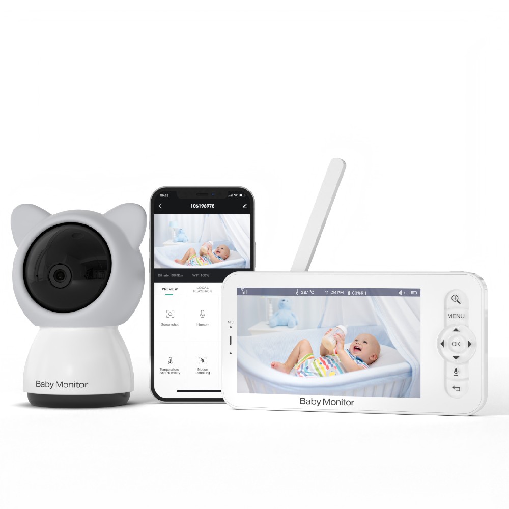 5inch WIFI baby monitor factory